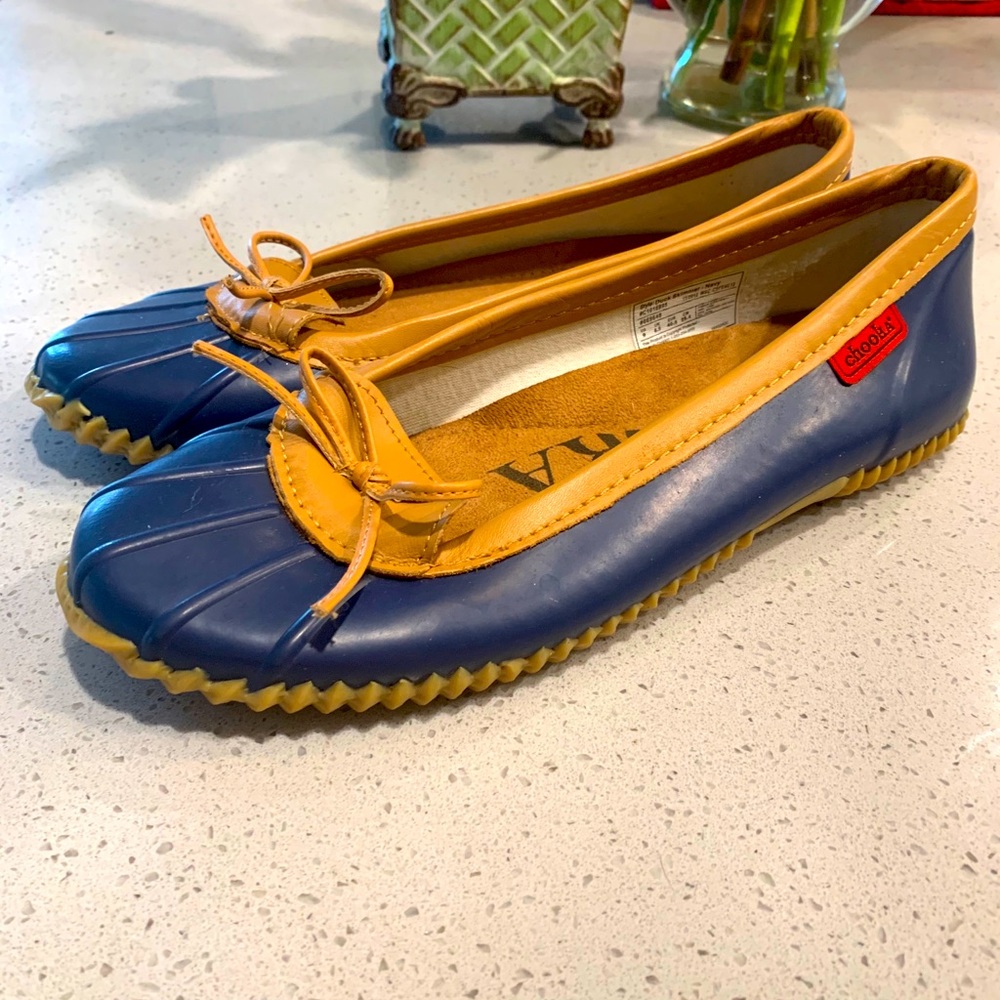 Chooka Duck Skimmer Navy Flats